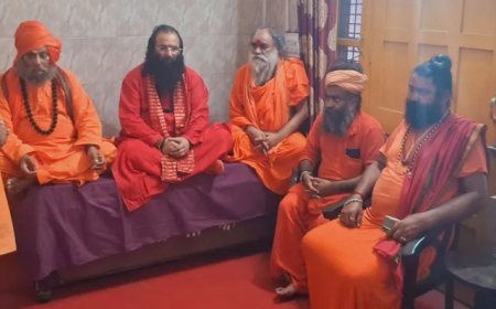 बांग्लादेश में हिंदुओं पर हो रहे अत्याचारों पर संत समाज और अखाड़ा परिषद नही रहेगा चुप: श्रीमहंत रविंद्र पुरी