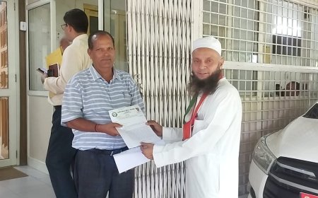 जमीनी विवाद को लेकर जिलाधिकारी व वरिष्ठ पुलिस अधीक्षक के यहां पहुंचे इमरान खान