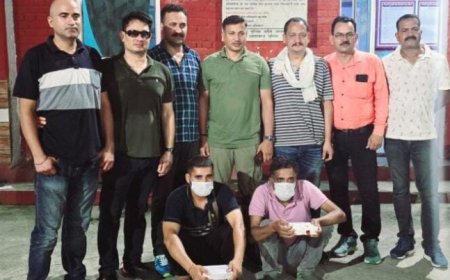 अध्यापक एलटी की परीक्षा में धांधली करने से पहले दो गिरफ्तार