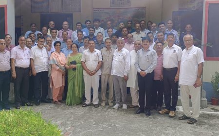 माध्यमिक शिक्षक संघ की जिला कार्यकरिणी की बैठक सम्पन्न में विभिन्न मुद्दों पर चर्चा…