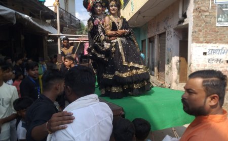 गत वर्षों की भांति इस वर्ष भी अखंड रामायण समापन पर सैनी समाज ने जग का आयोजन कर भव्य शोभायात्रा निकाली…