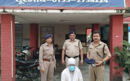 अन्तर्राज्यीय बाबा अमरीक गिरोह के मुख्य सरगना बाबा अमरीक उर्फ मलकीत गिरफ्तार।