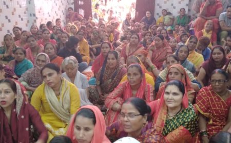 पटेल नगर पंचायती हनुमान मंदिर में पितरों की प्रसन्नता एवम मुक्ति हेतु भजन संध्या का आयोजन किया गया