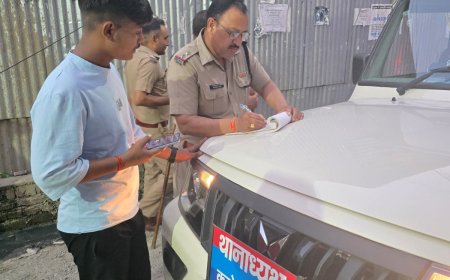त्यौहारी सीजन के दौरान बेहतर यातायात/ सुरक्षा व्यवस्था के लिये कार्यालय में नियुक्त अतिरिक्त पुलिस बल को भी उतारा सड़को पर…