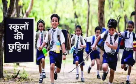 इस ज़िले में 14 से 23 जुलाई तक स्कूलों में छुट्टी घोषित, देखिए आदेश….