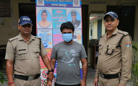 महिला के साथ मारपीट व दुष्कर्म करने वाले अभियुक्त को दून पुलिस ने किया गिरफ्तार