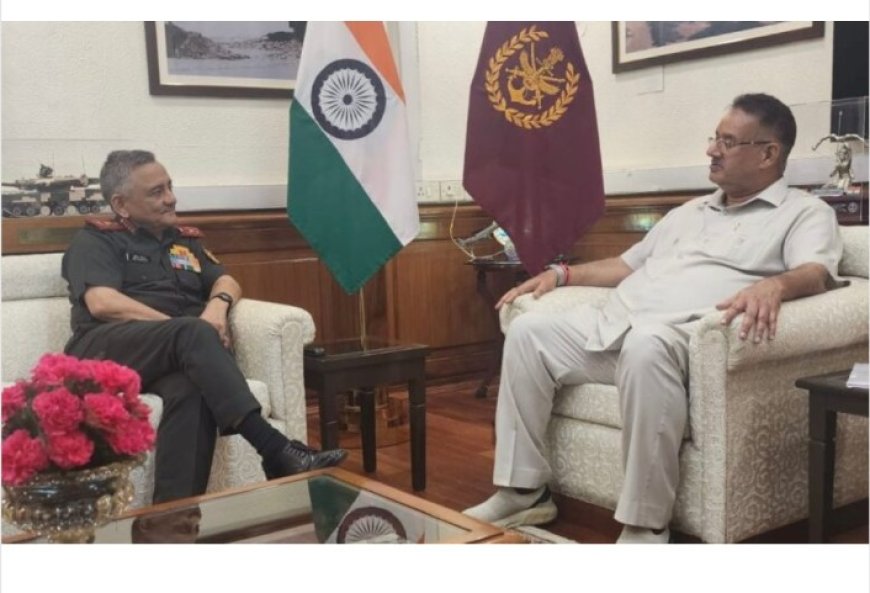 मंत्री गणेश जोशी ने CDS जनरल अनिल चौहान से की मुलाक़ात, हल्द्वानी में सेना अस्पताल खोलने का किया अनुरोध
