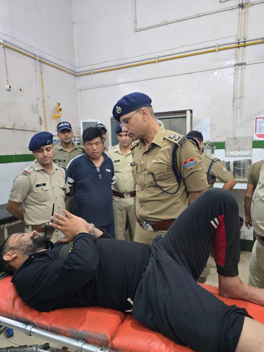 सर्राफा व्यापारी लूटकांड के दो बदमाश पुलिस मुठभेड़ में गिरफ्तार…