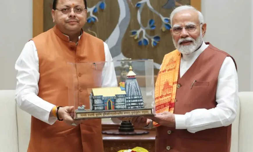 CM धामी ने PM मोदी से की मुलाक़ात, हरियाणा में मिली जीत पर दी बधाई…