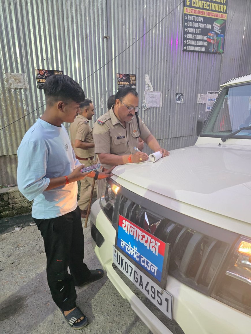 त्यौहारी सीजन के दौरान बेहतर यातायात/ सुरक्षा व्यवस्था के लिये कार्यालय में नियुक्त अतिरिक्त पुलिस बल को भी उतारा सड़को पर…