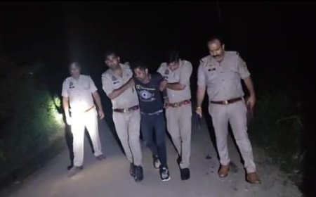 पुलिस मुठभेड़: गौकशी के आरोपी के पैर में लगी गोली,घायल
