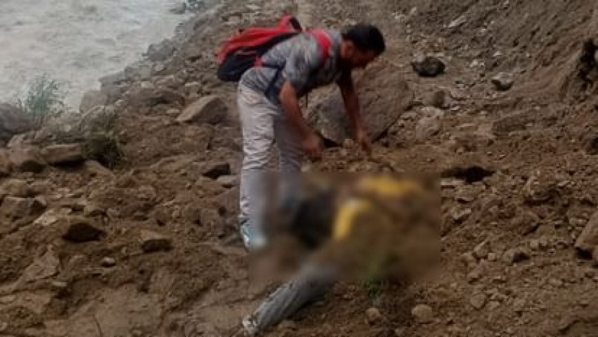 गंगोत्री हाईवे पर डबरानी के पास हादसा,पहाड़ी से अचानक आए मलबे में दबने से दो युवकों की मौत