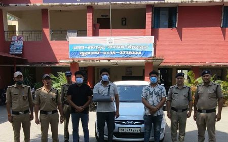 Dehradun breaking news: राजपुर थाना पुलिस द्वारा जानलेवा हमले वाले 03 आरोपियों को गिरफ्तार कर लिया गया
